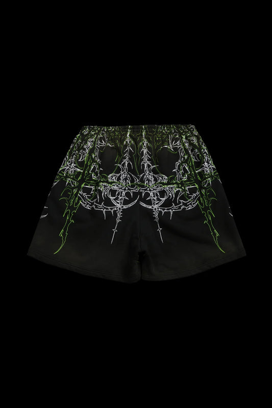 LUCID ODIN HOODIE IN VINTAGE BLACK/ACID GREEN