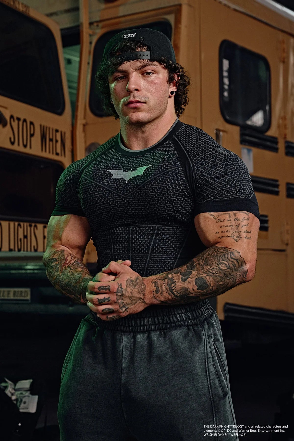 4259 - BATMAN COMPRESSION BLACK