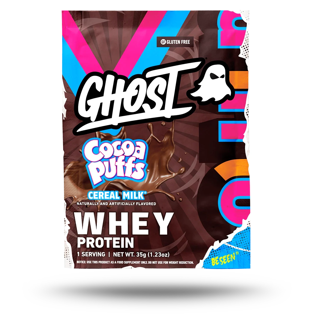 GHOST® WHEY PACKET x COCOA PUFFS™ CEREAL MILK®