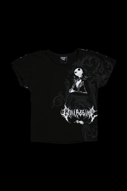 GHOULS & GORES BABY TEE 2.0 IN BLACK