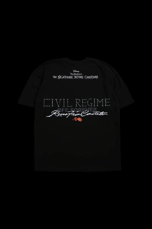 JACK PUNK AMERICAN CLASSIC OVERSIZED TEE IN BLACK