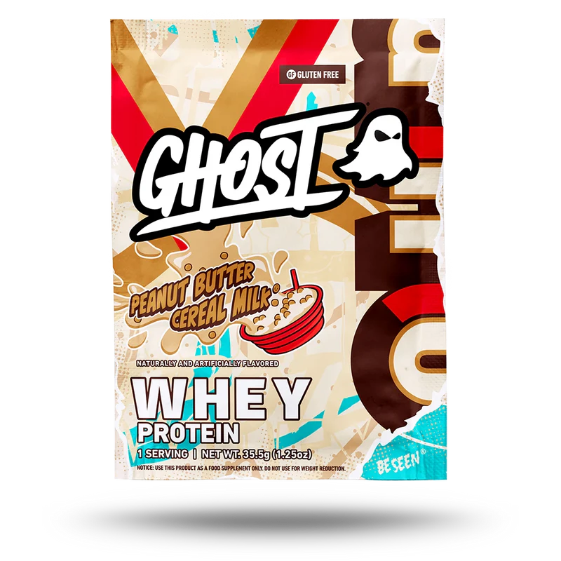 GHOST® WHEY PACKET x PEANUT BUTTER CEREAL MILK®