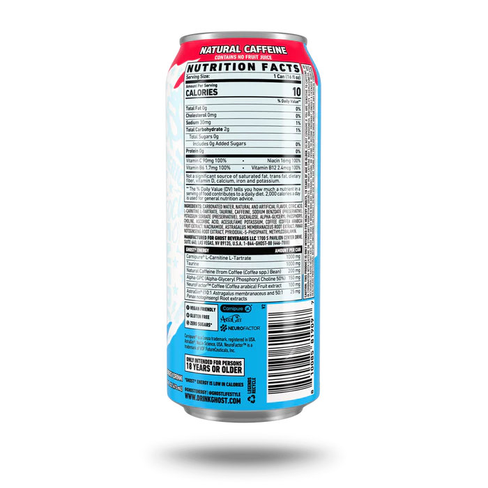 Ghost® Energy Drink - Merica Pop - 16oz.