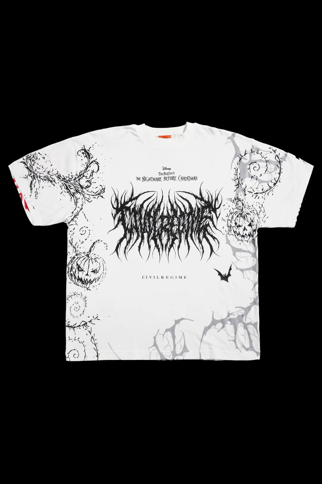 JACK'S NIGHTMARE AMERICAN CLASSIC OVERSIZED TEE IN BUTTER