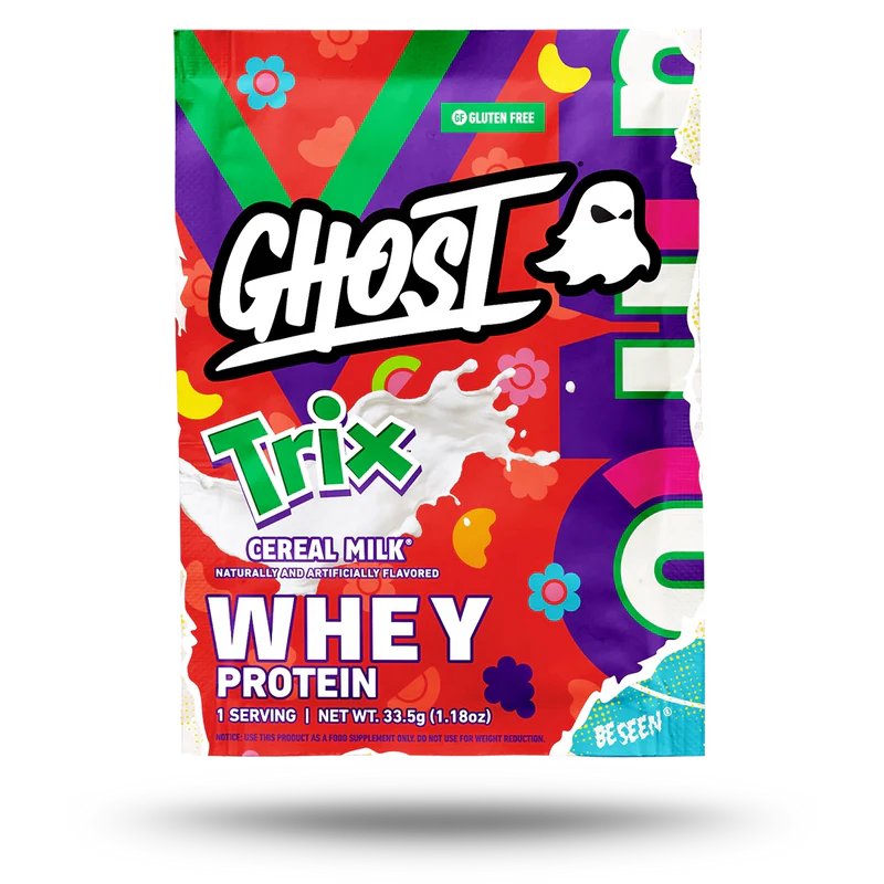 GHOST® WHEY PACKET x TRIX™ CEREAL MILK®