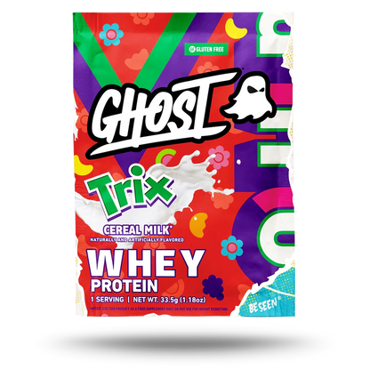 GHOST® WHEY PACKET x TRIX™ CEREAL MILK®