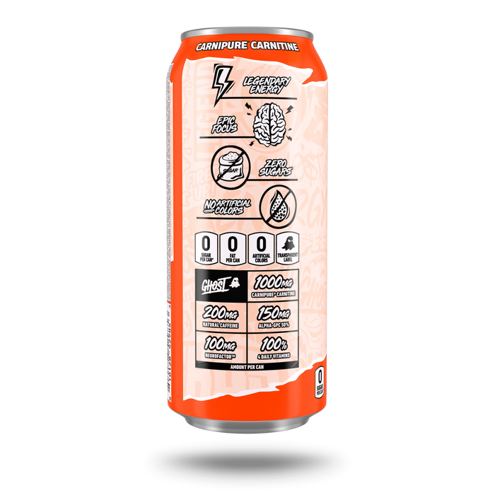Ghost® Energy Drink - Peaches - 16oz.