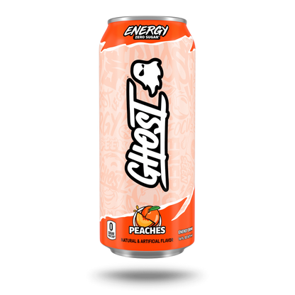 Ghost® Energy Drink - Peaches - 16oz.