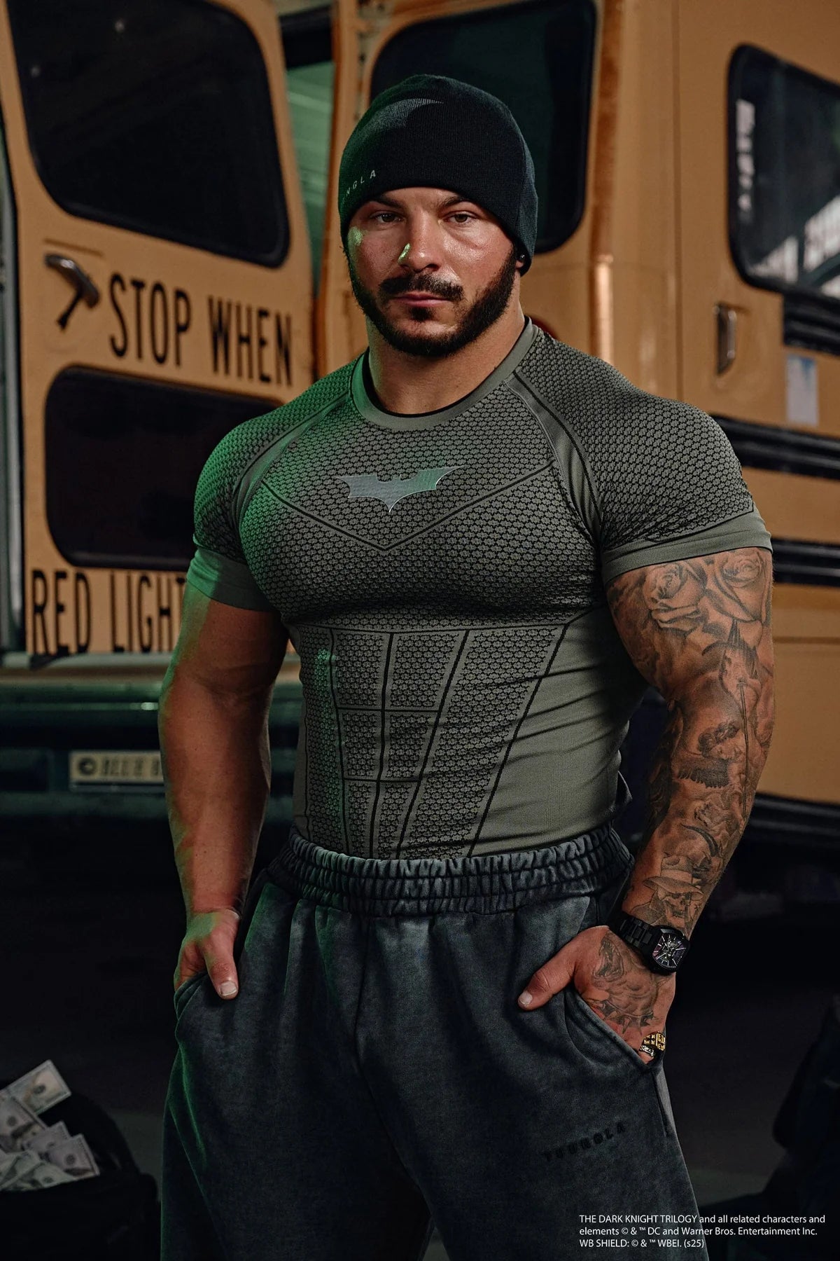 4259 - BATMAN COMPRESSION GREEN