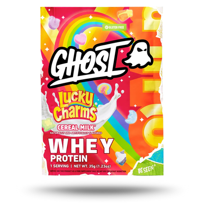 GHOST® WHEY PACKET x LUCKY CHARMS™ CEREAL MILK®